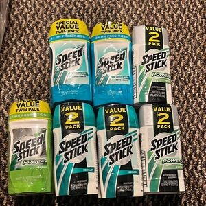 7- Speed Stick Deodorant Twin Pack. 14 Total bottles